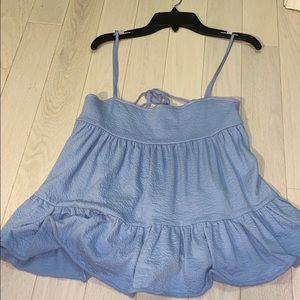 URBAN OUTFITTERS BABY BLUE TANK